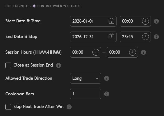 Pine Engine Output Preview